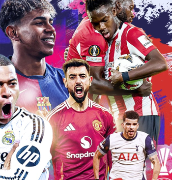 小蜘蛛本场数据：射门中框+助攻，5次抢断全场最多，获评7.4分